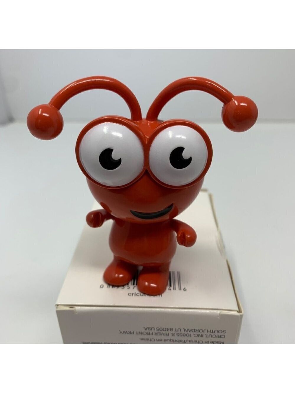 Cricut Cutie PERSIMMON Red Cricut Collectible Craft Room Decor Figure Boxed K